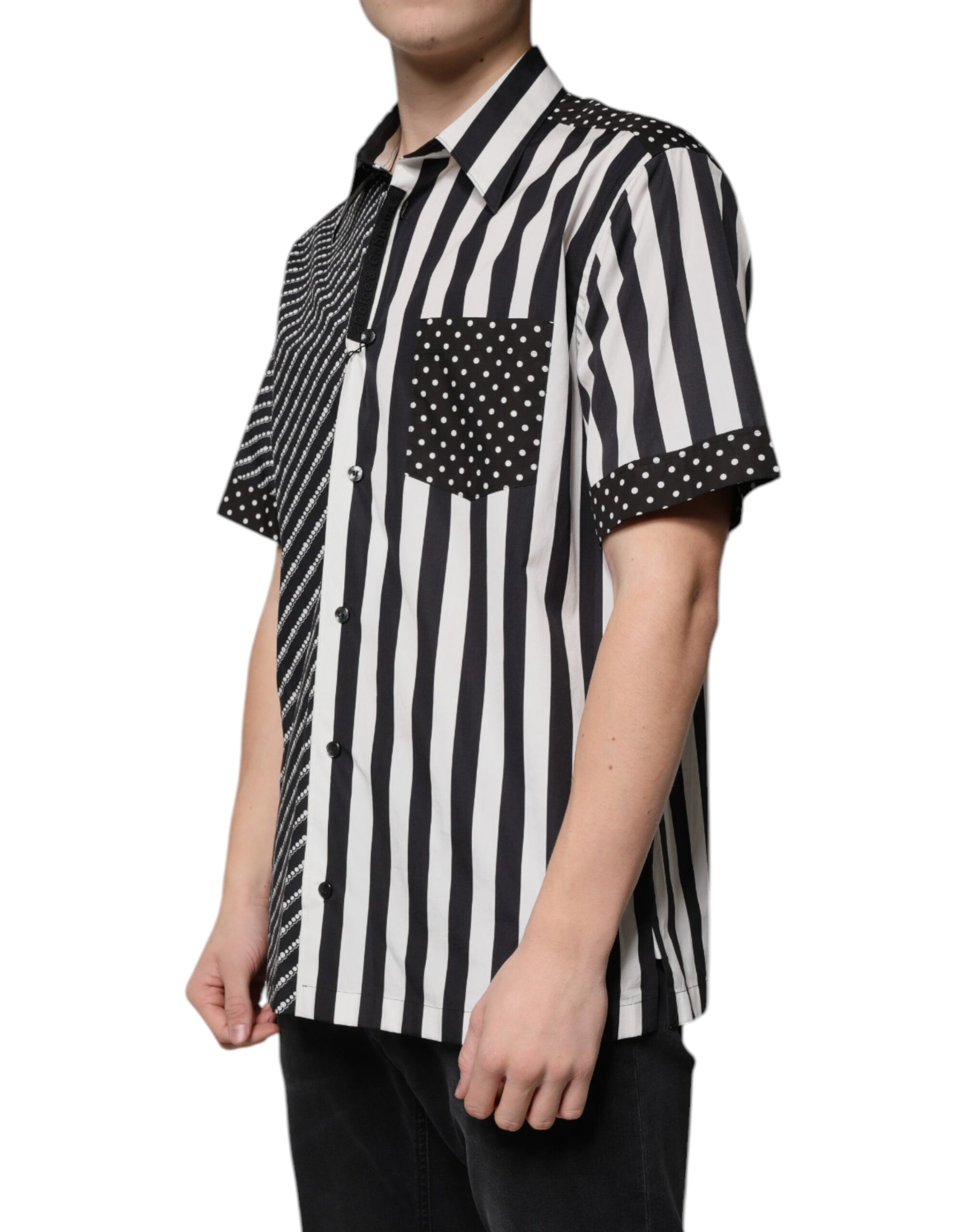 Dolce & Gabbana Black Shortsleeve for Men detail view