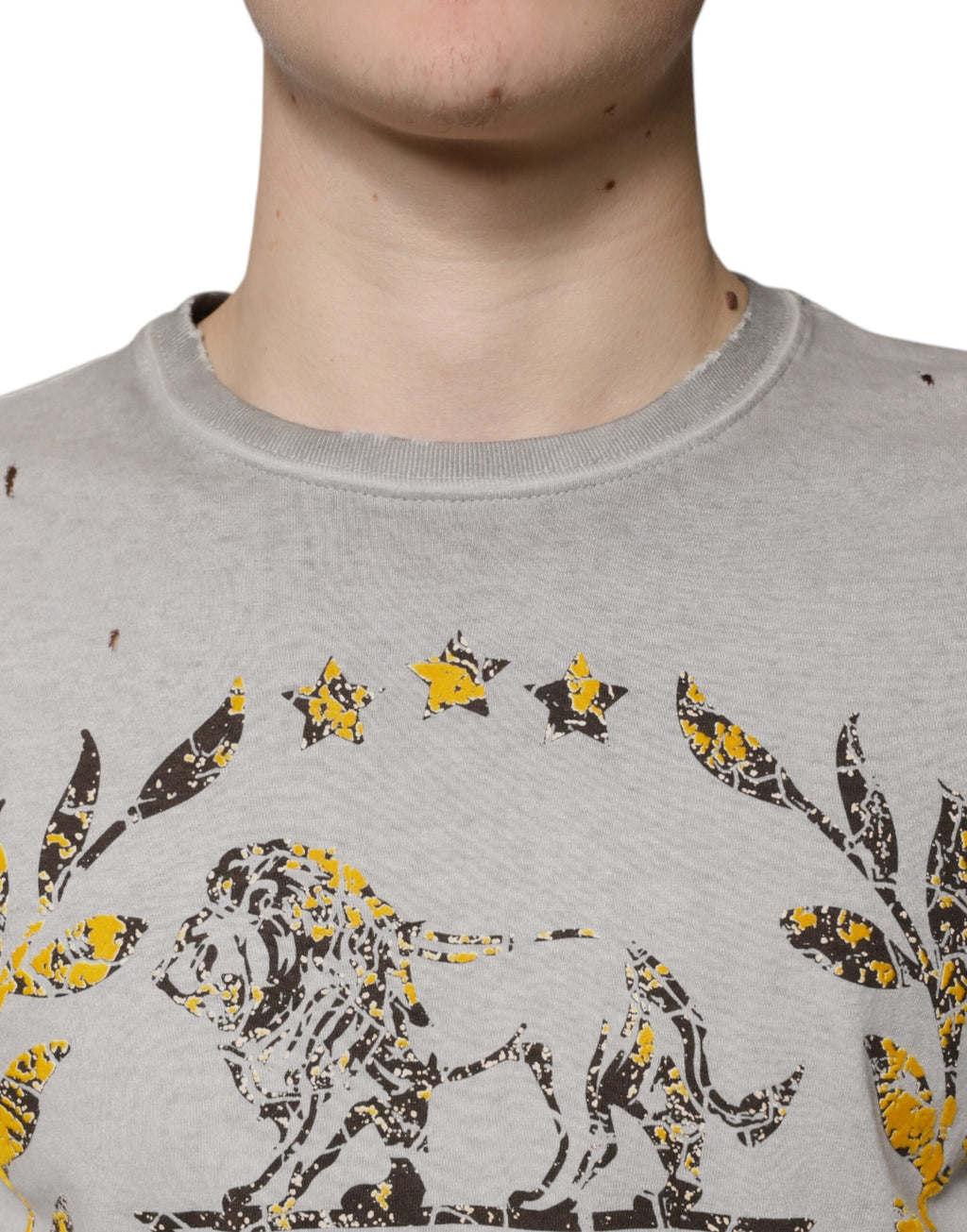Dolce & Gabbana Grey Sweatshirt for Men additional view