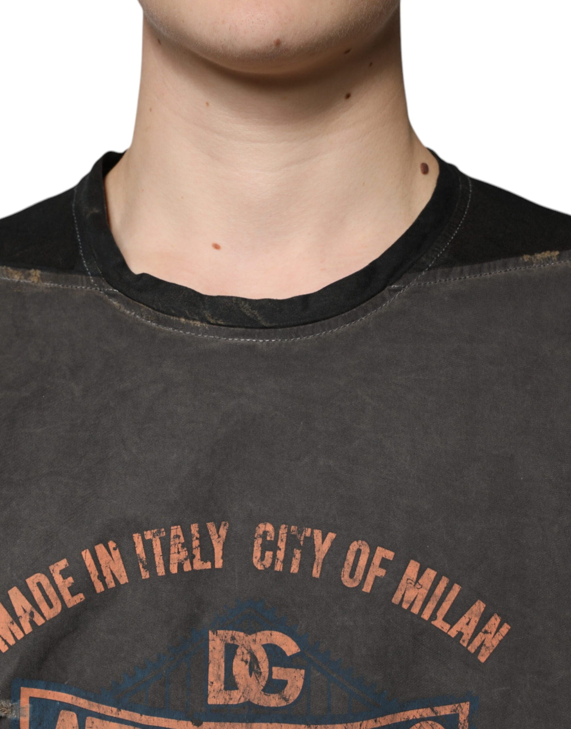 Dolce & Gabbana Brown T-Shirt for Men additional view