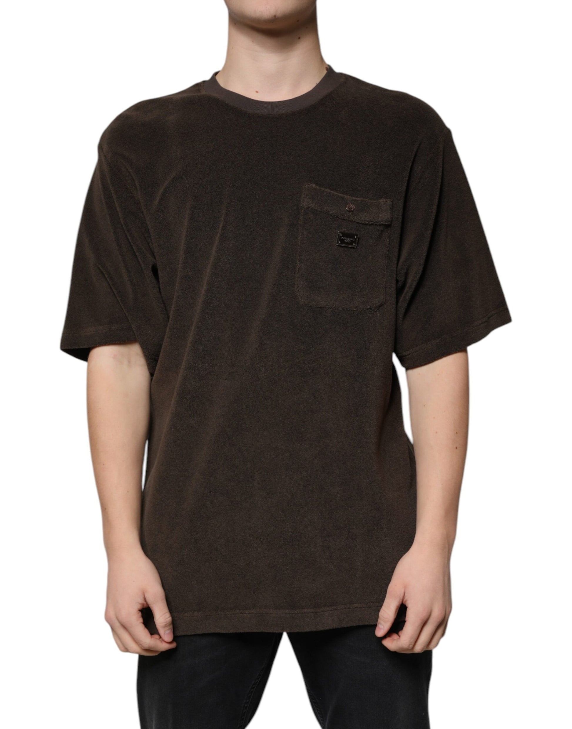 Dolce & Gabbana Brown T-Shirt for Men alternate view