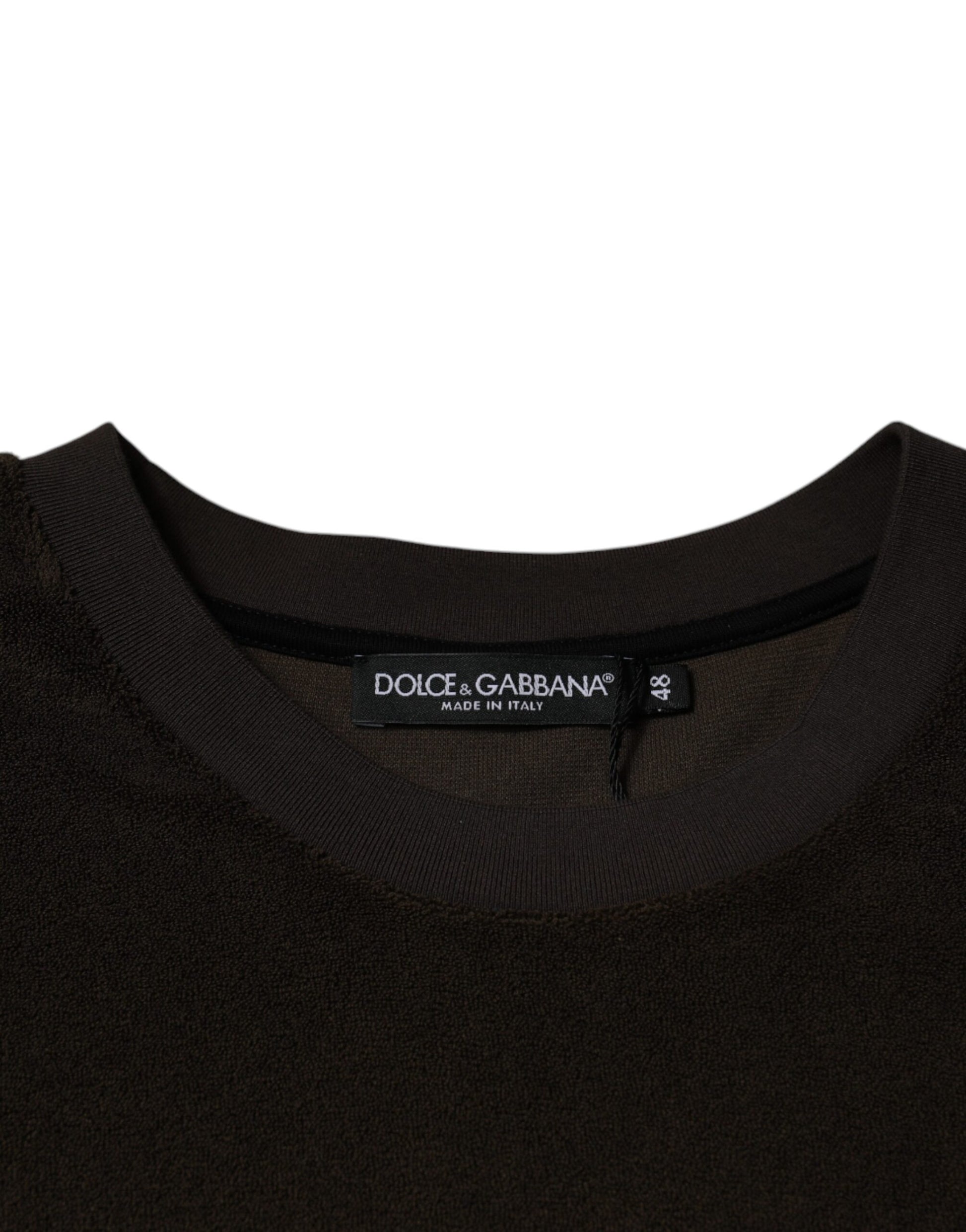Dolce & Gabbana Brown T-Shirt for Men additional view
