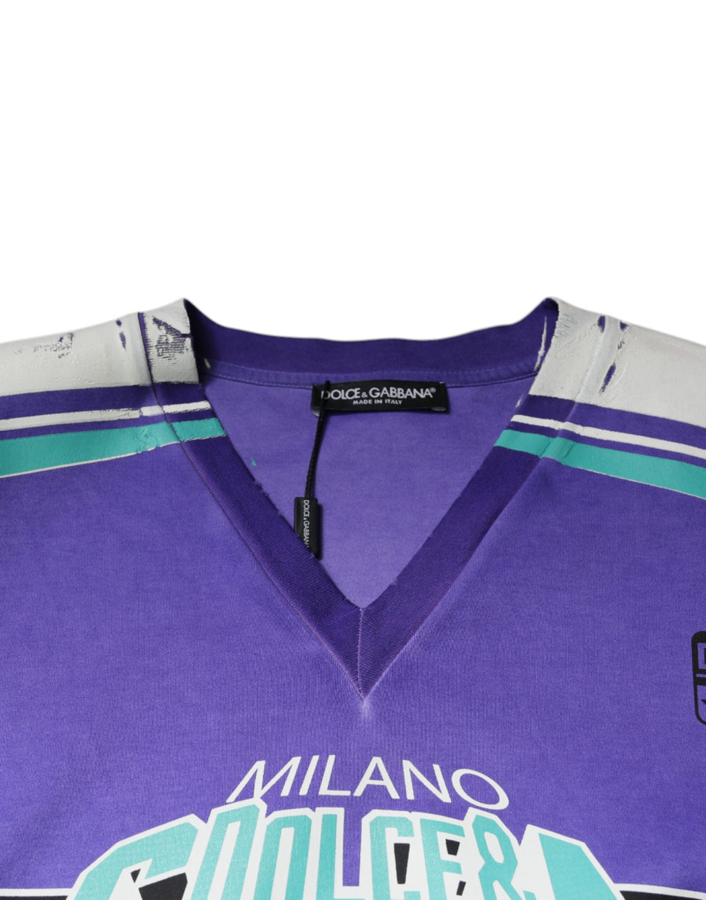 Dolce & Gabbana Purple T-Shirt for Men additional view