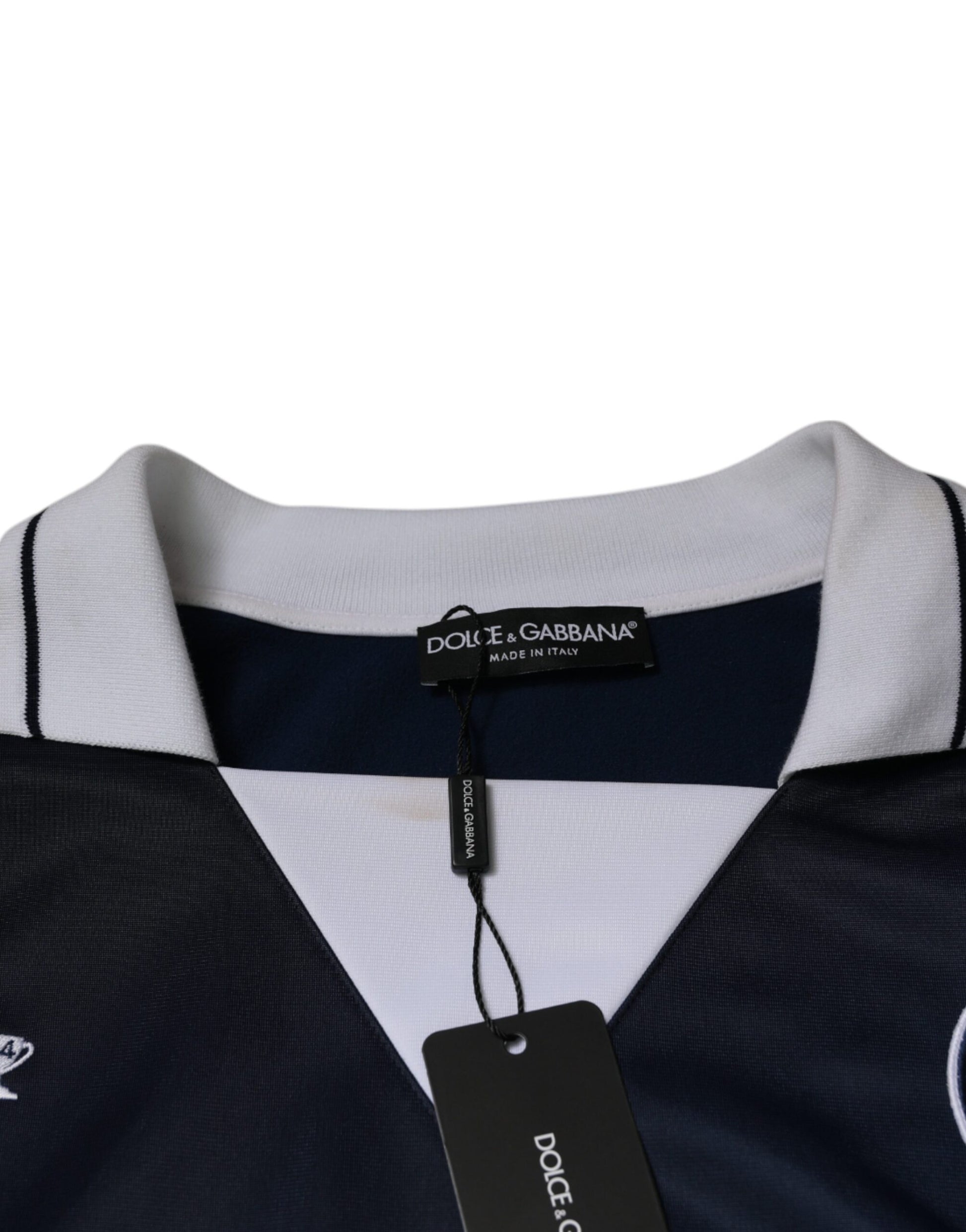 Dolce & Gabbana Blue Long Sleeve T-Shirt for Men additional view