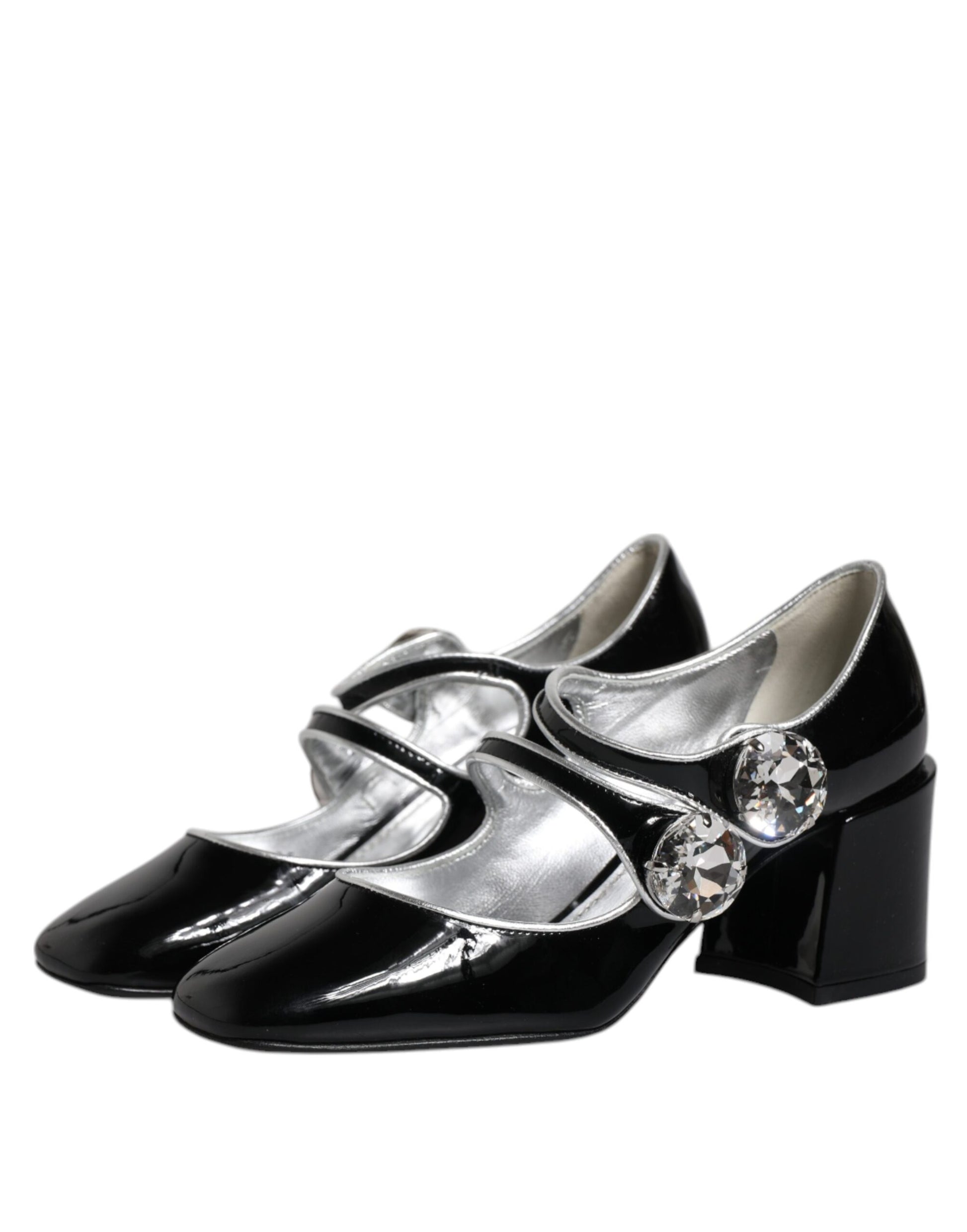 Dolce & Gabbana Black Mid Heel for Women side view