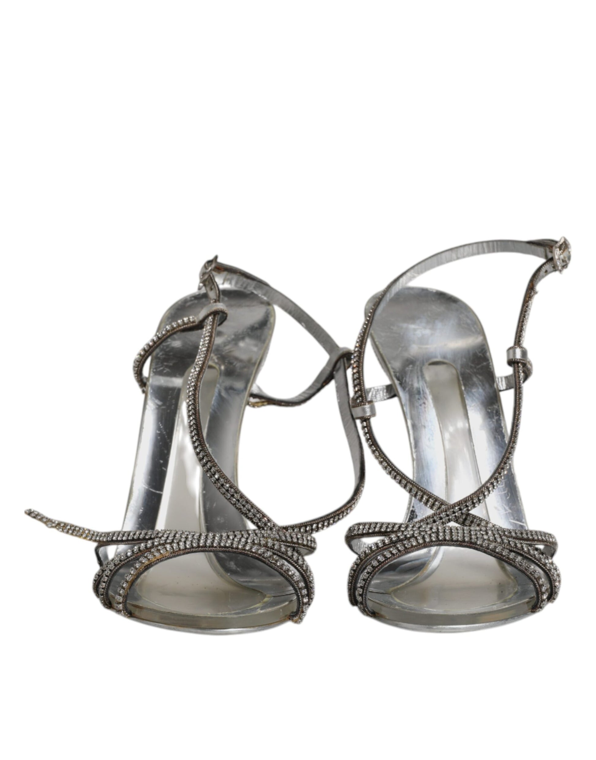Dolce & Gabbana Silver Strap Ons for Women alternate view
