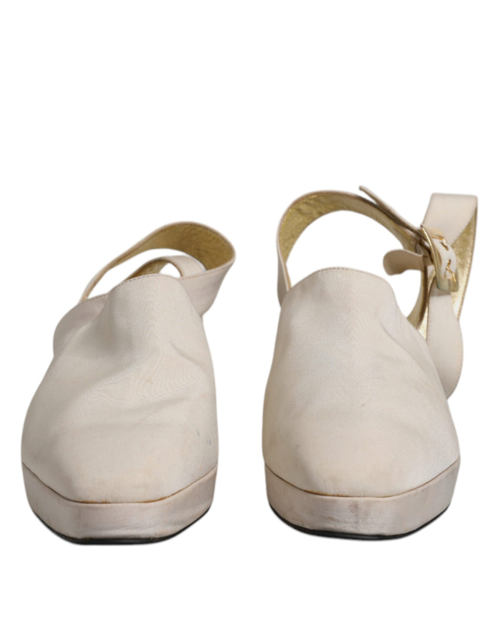 Dolce & Gabbana White Strap Ons for Women alternate view