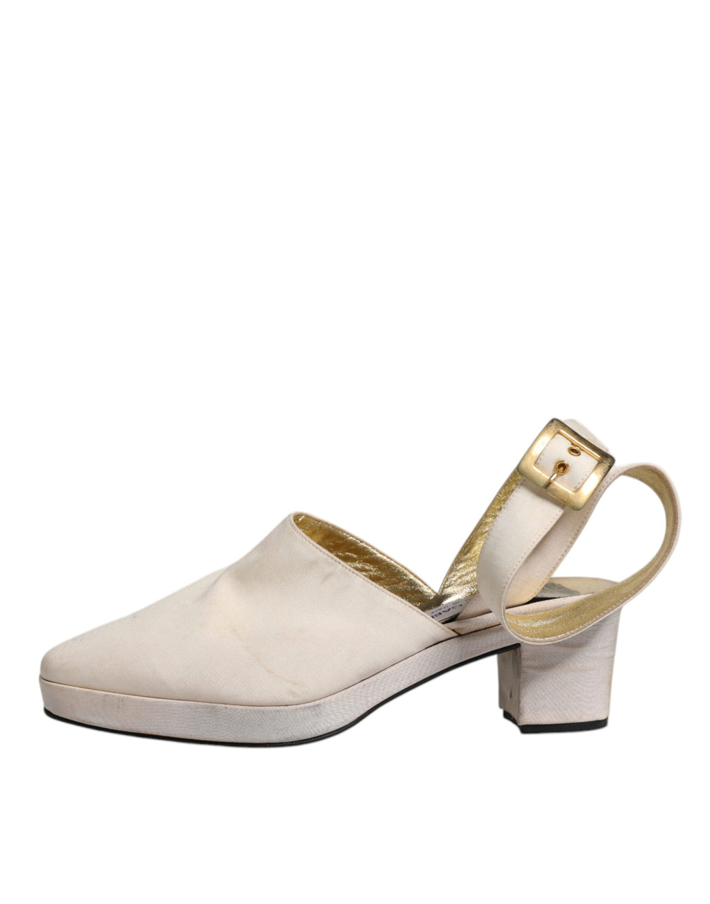 Dolce & Gabbana White Strap Ons for Women additional view