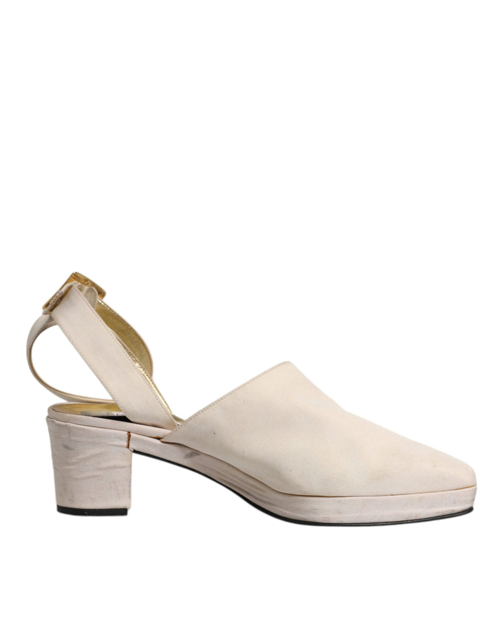 Dolce & Gabbana White Strap Ons for Women additional view