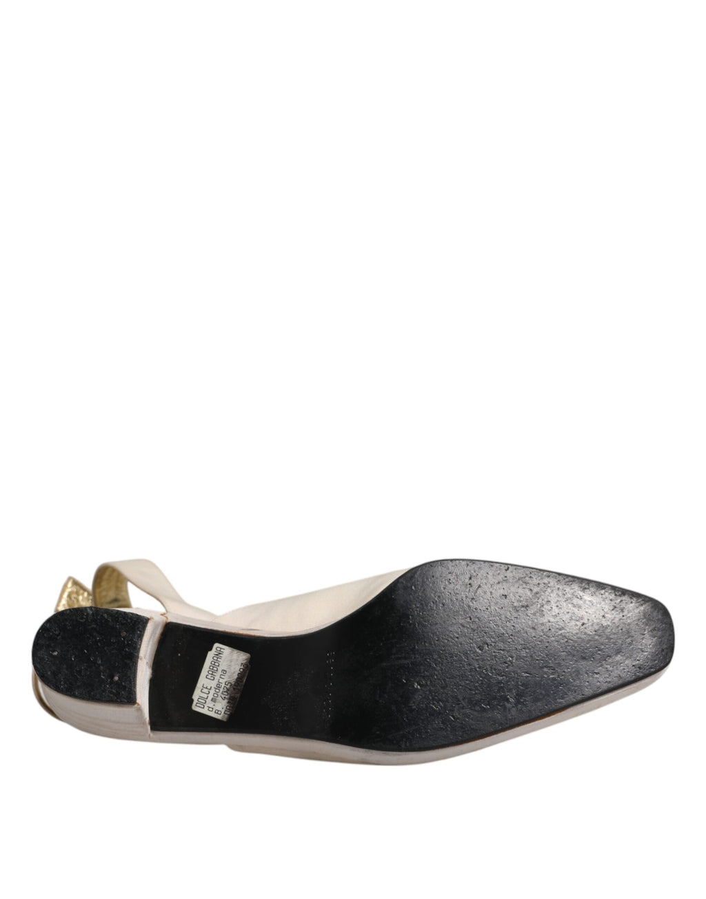 Dolce & Gabbana White Strap Ons for Women additional view