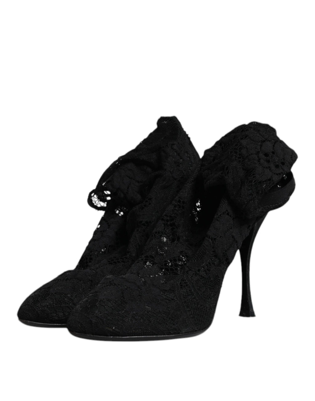 Dolce & Gabbana Black High Heel for Women side view