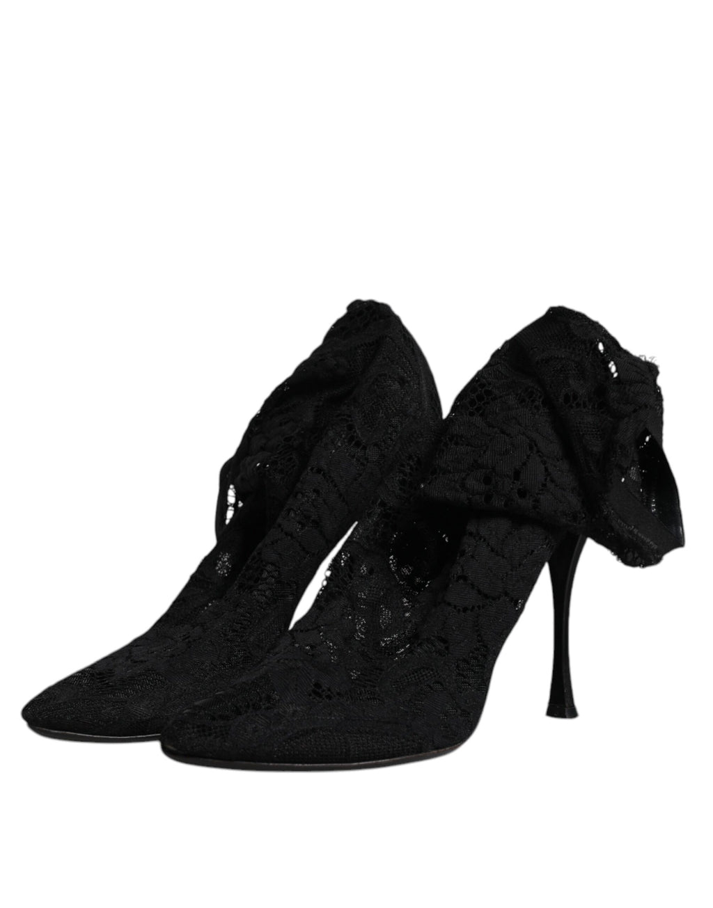 Dolce & Gabbana Black High Heel for Women side view