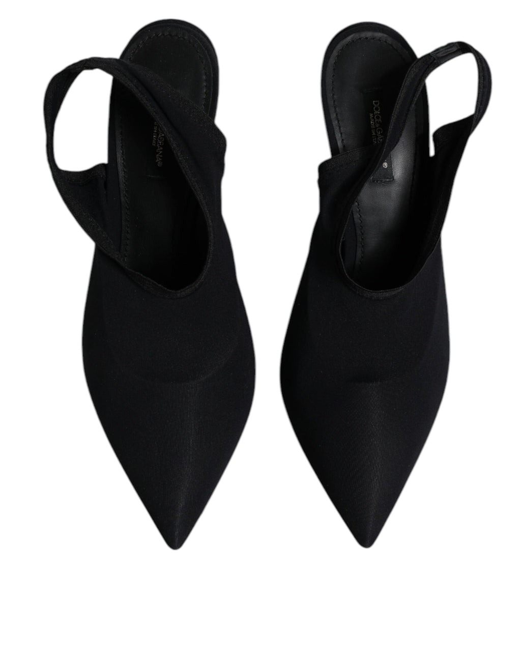Dolce & Gabbana Black Stiletto Heels for Women detail view