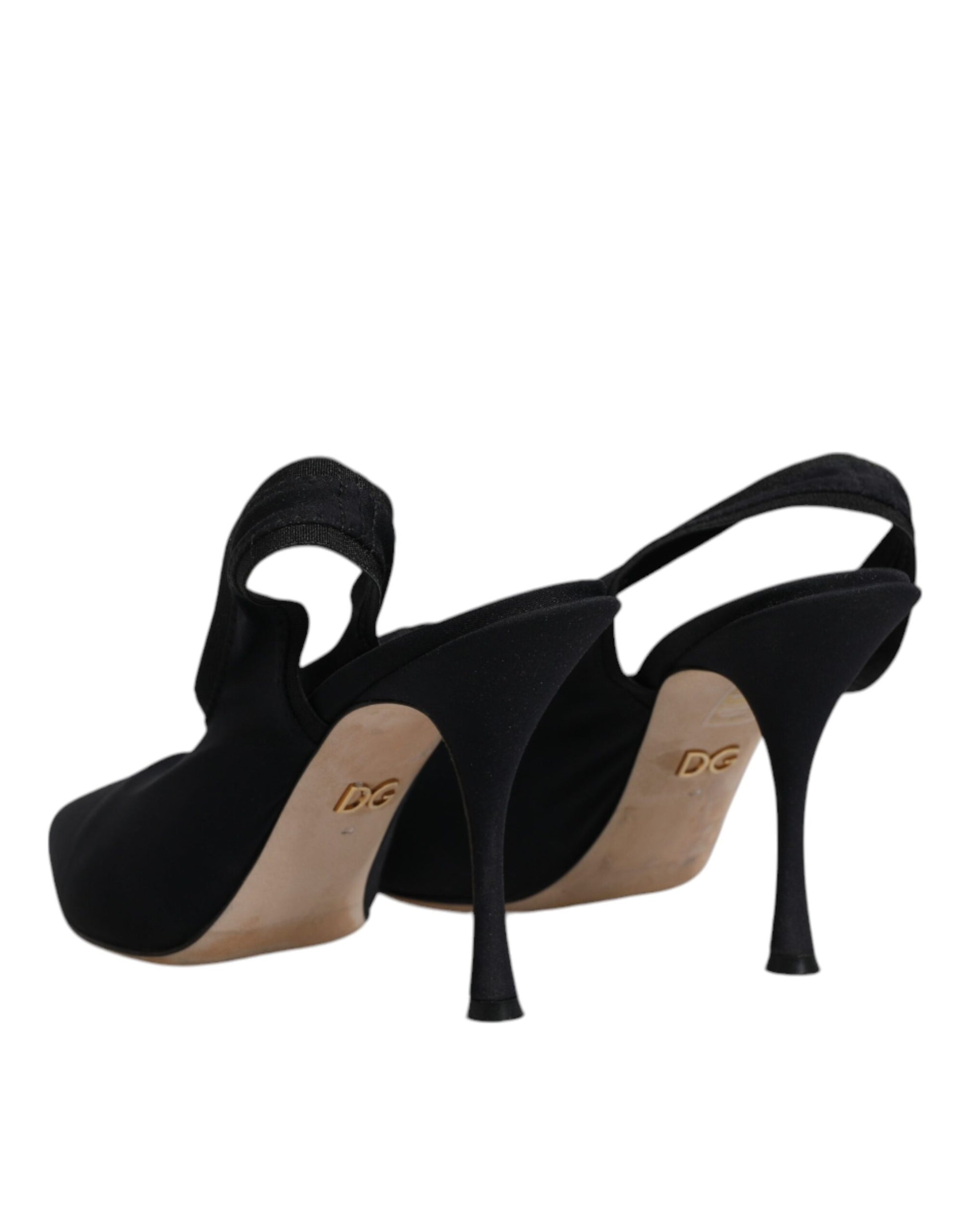 Dolce & Gabbana Black Stiletto Heels for Women additional view