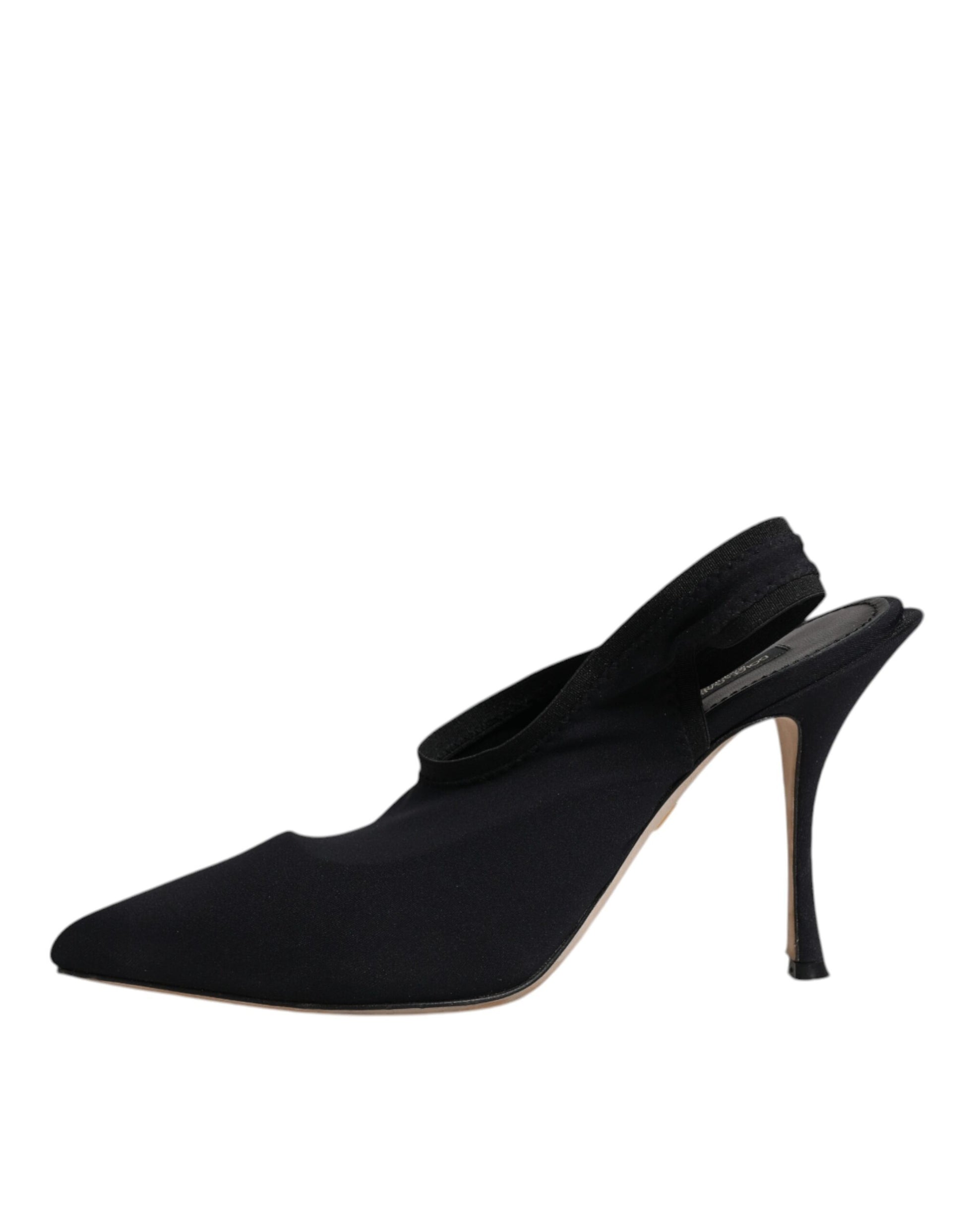 Dolce & Gabbana Black Stiletto Heels for Women additional view