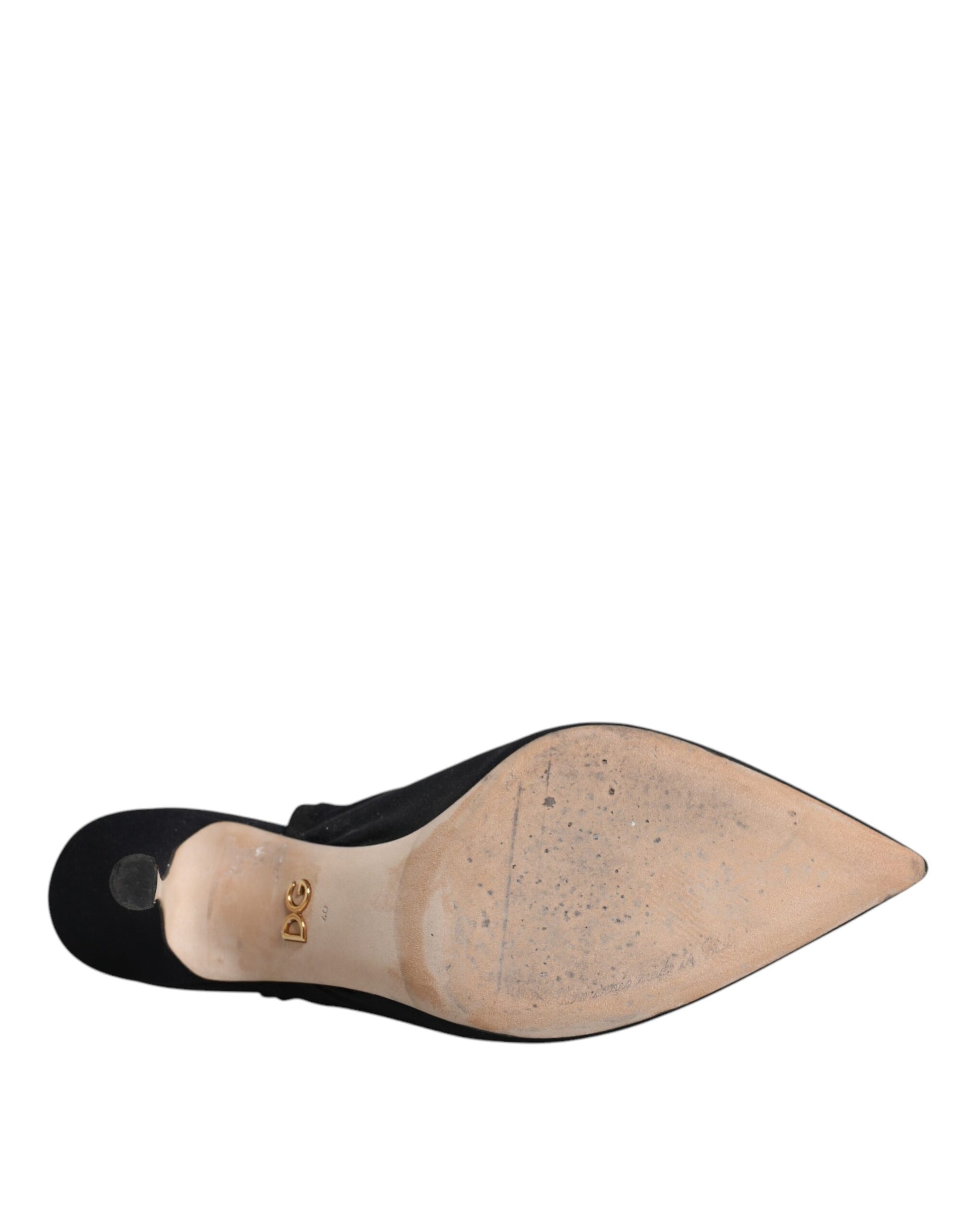 Dolce & Gabbana Black Stiletto Heels for Women additional view