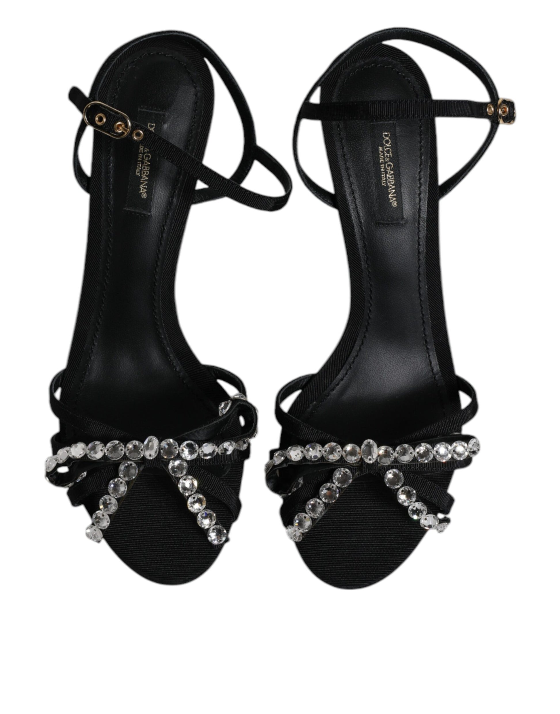 Dolce & Gabbana Black Stiletto Heels for Women detail view