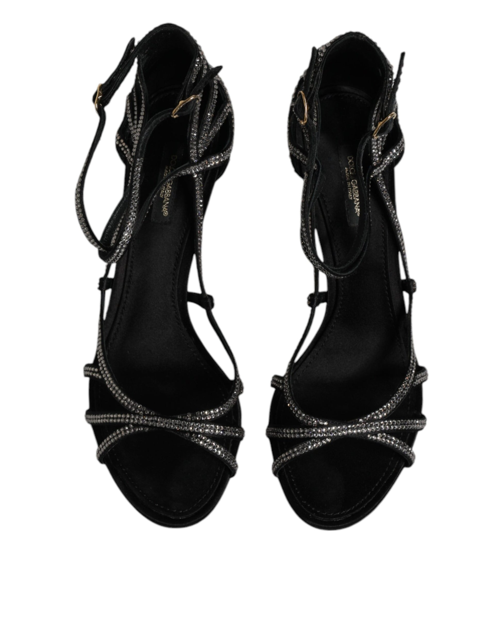 Dolce & Gabbana Black Stiletto Heels for Women detail view