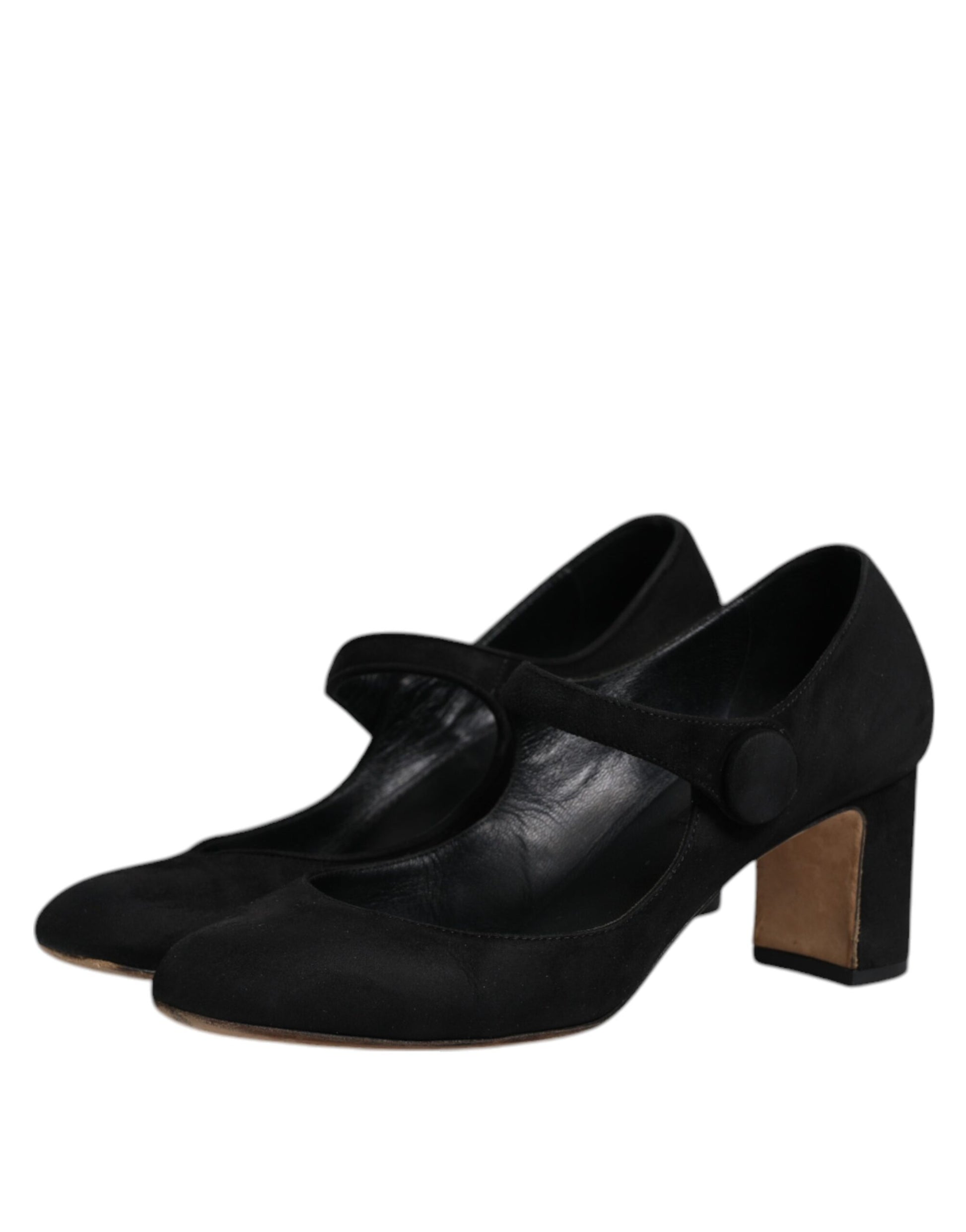 Dolce & Gabbana Black Mid Heel for Women side view