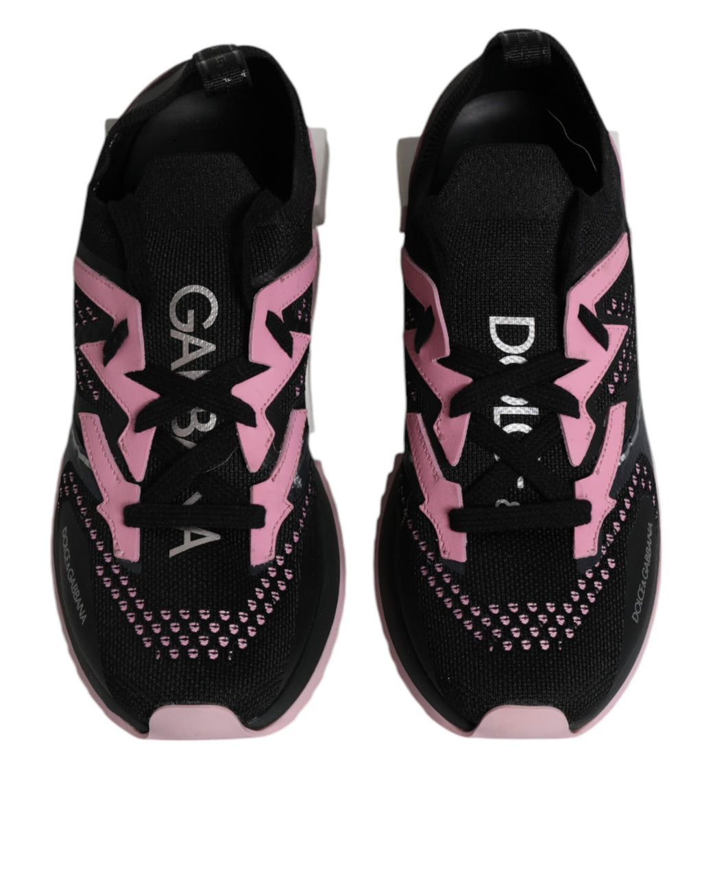Dolce & Gabbana Black Low Top Sneakers for Women detail view