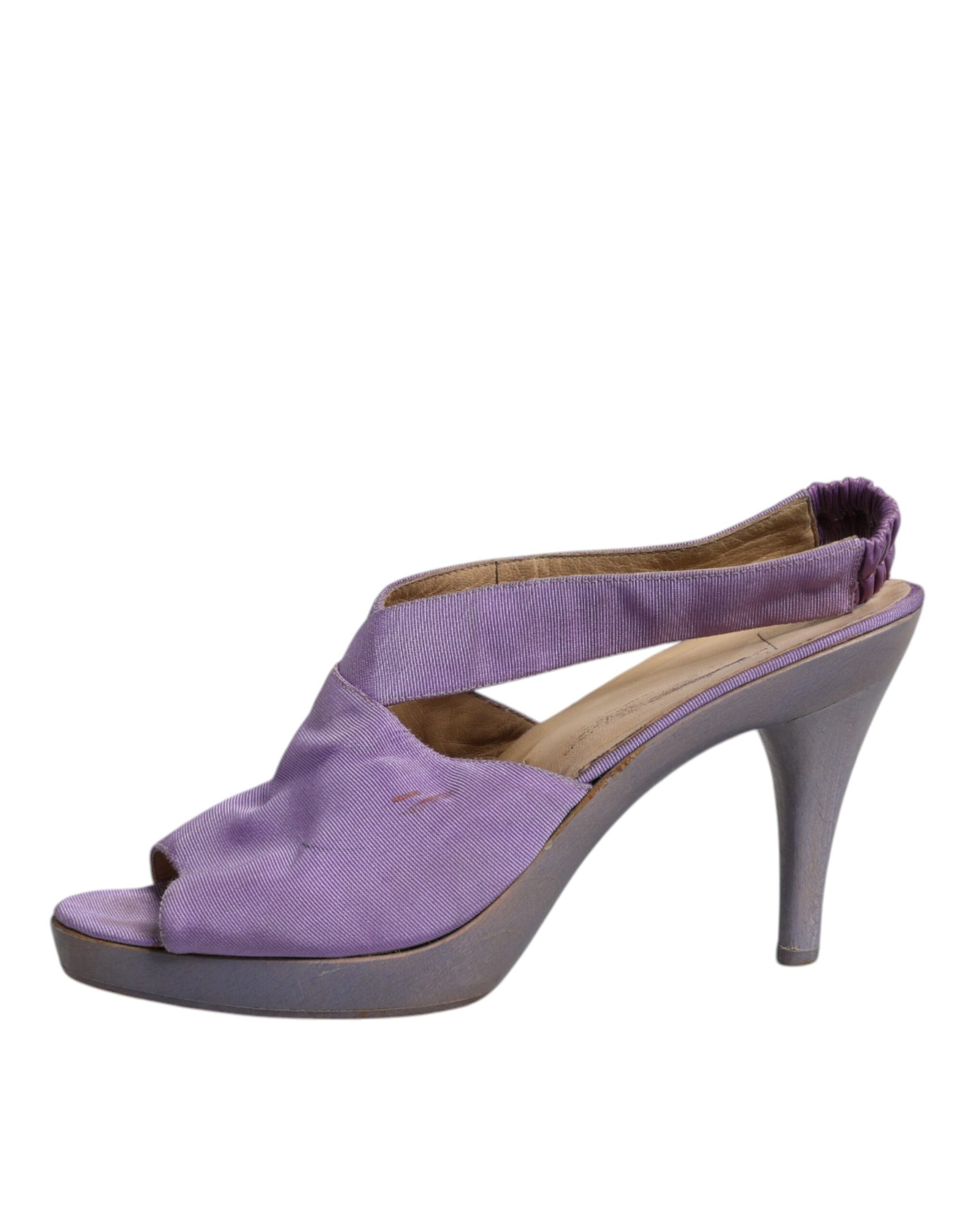 Dolce & Gabbana Purple Platforms for Women additional view