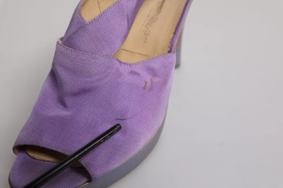Dolce & Gabbana Purple Platforms for Women additional view