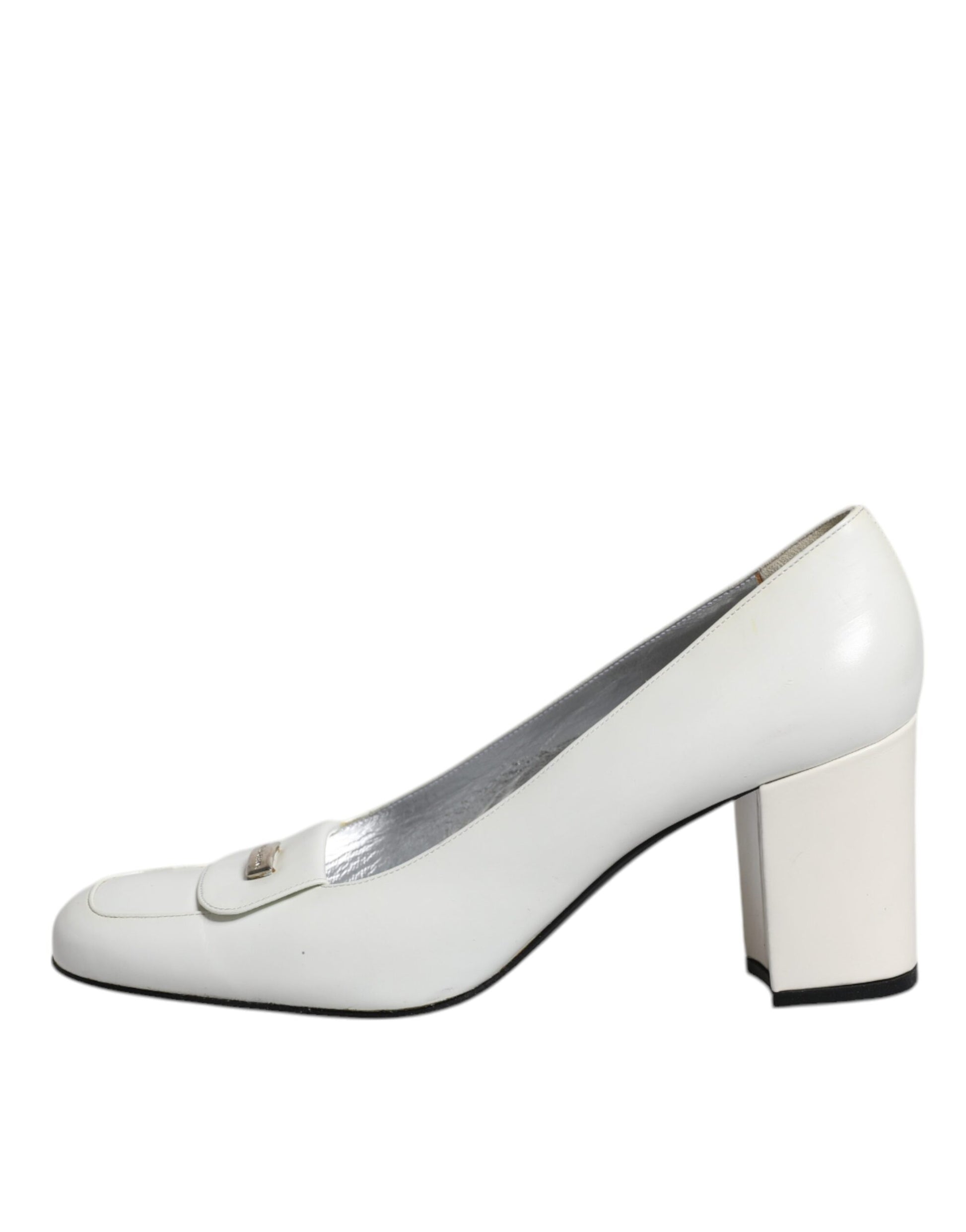 Dolce & Gabbana White Mid Heel for Women additional view