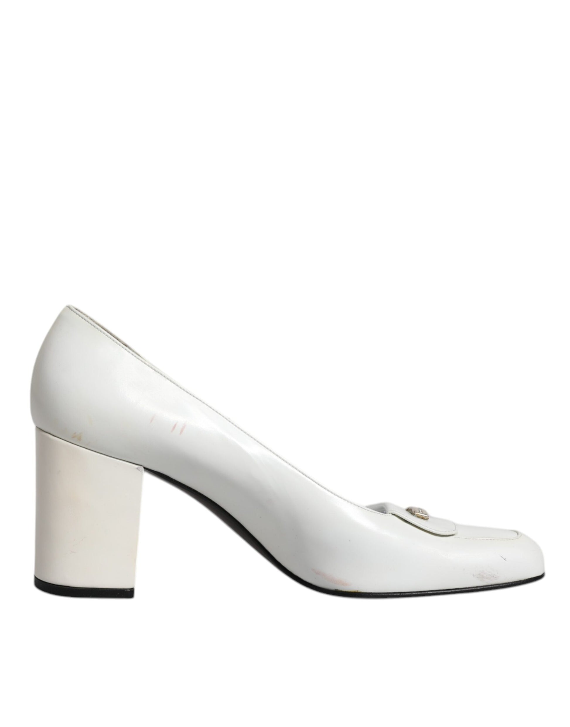 Dolce & Gabbana White Mid Heel for Women additional view