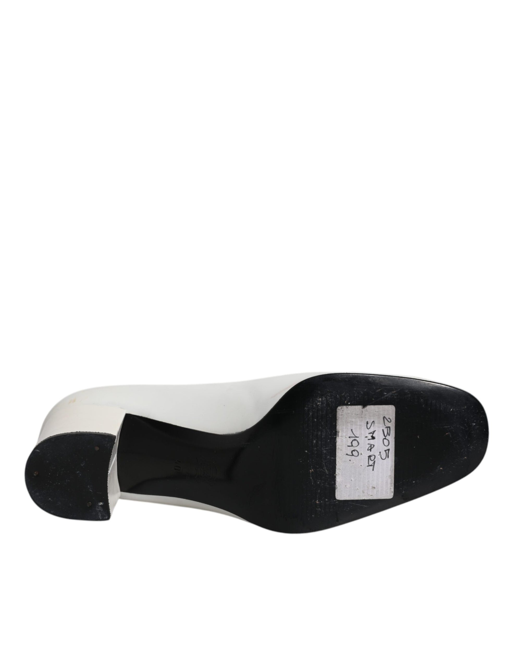 Dolce & Gabbana White Mid Heel for Women additional view