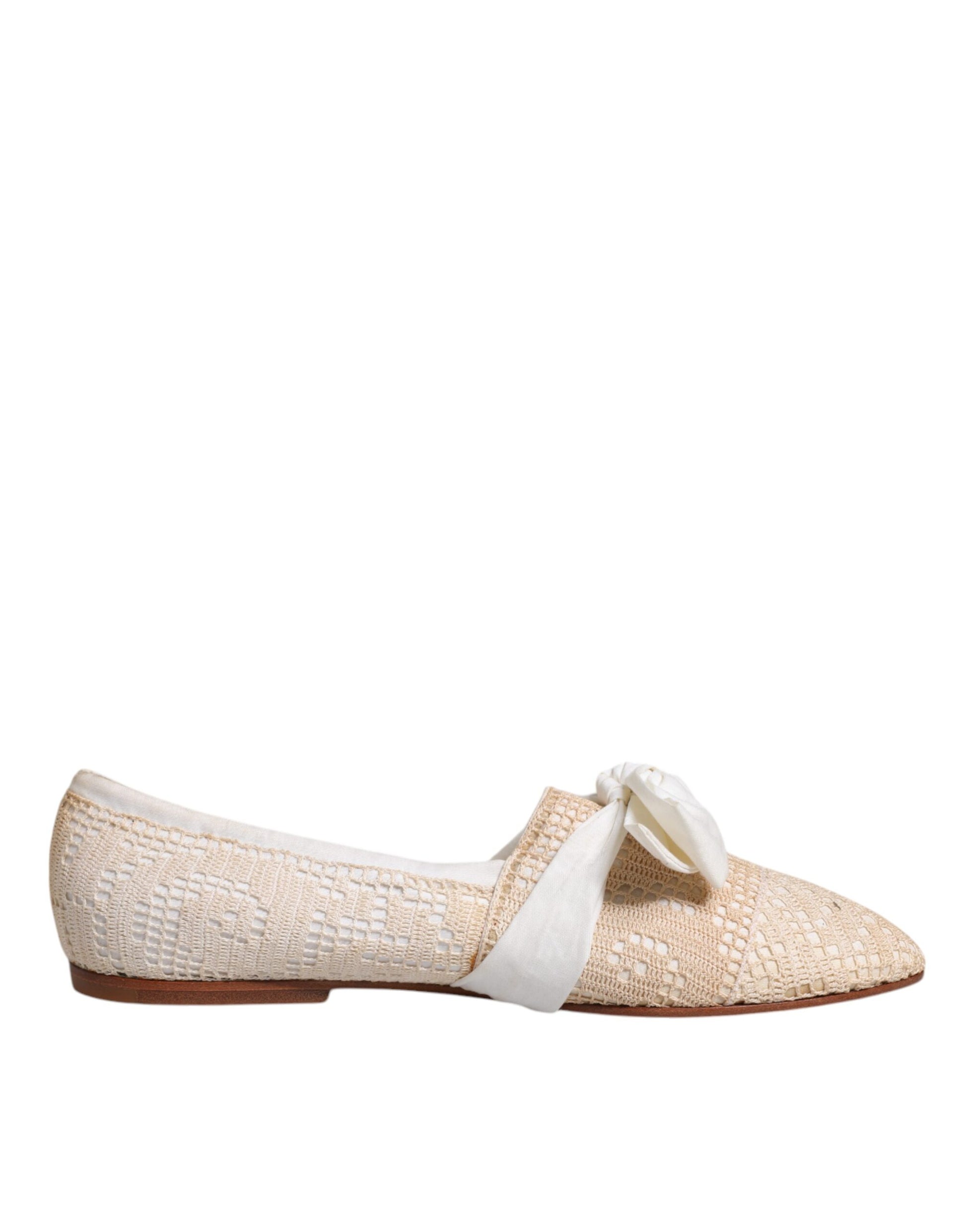 Dolce & Gabbana Beige Slides for Women