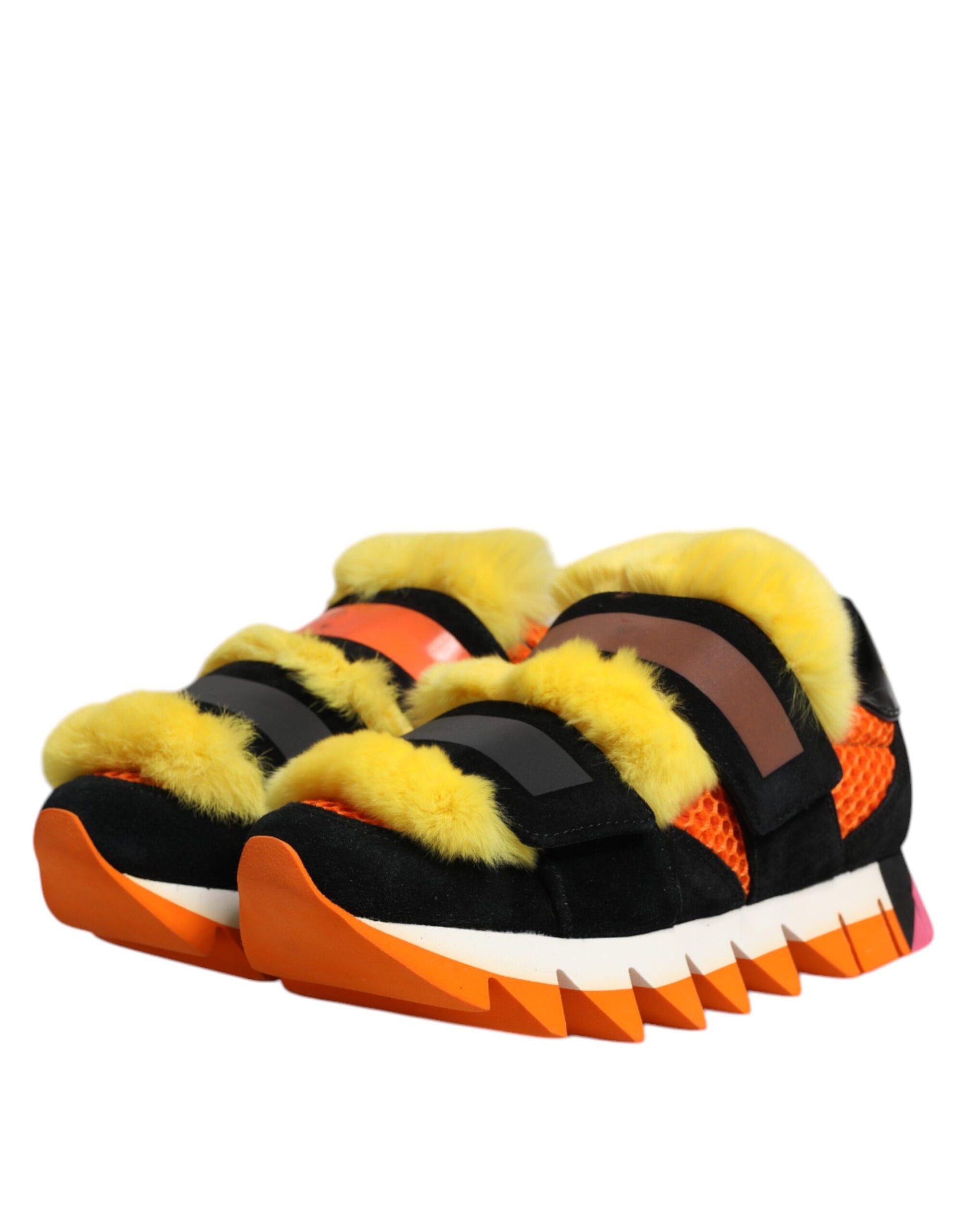Dolce & Gabbana Multicolor Low Top Sneakers for Women side view