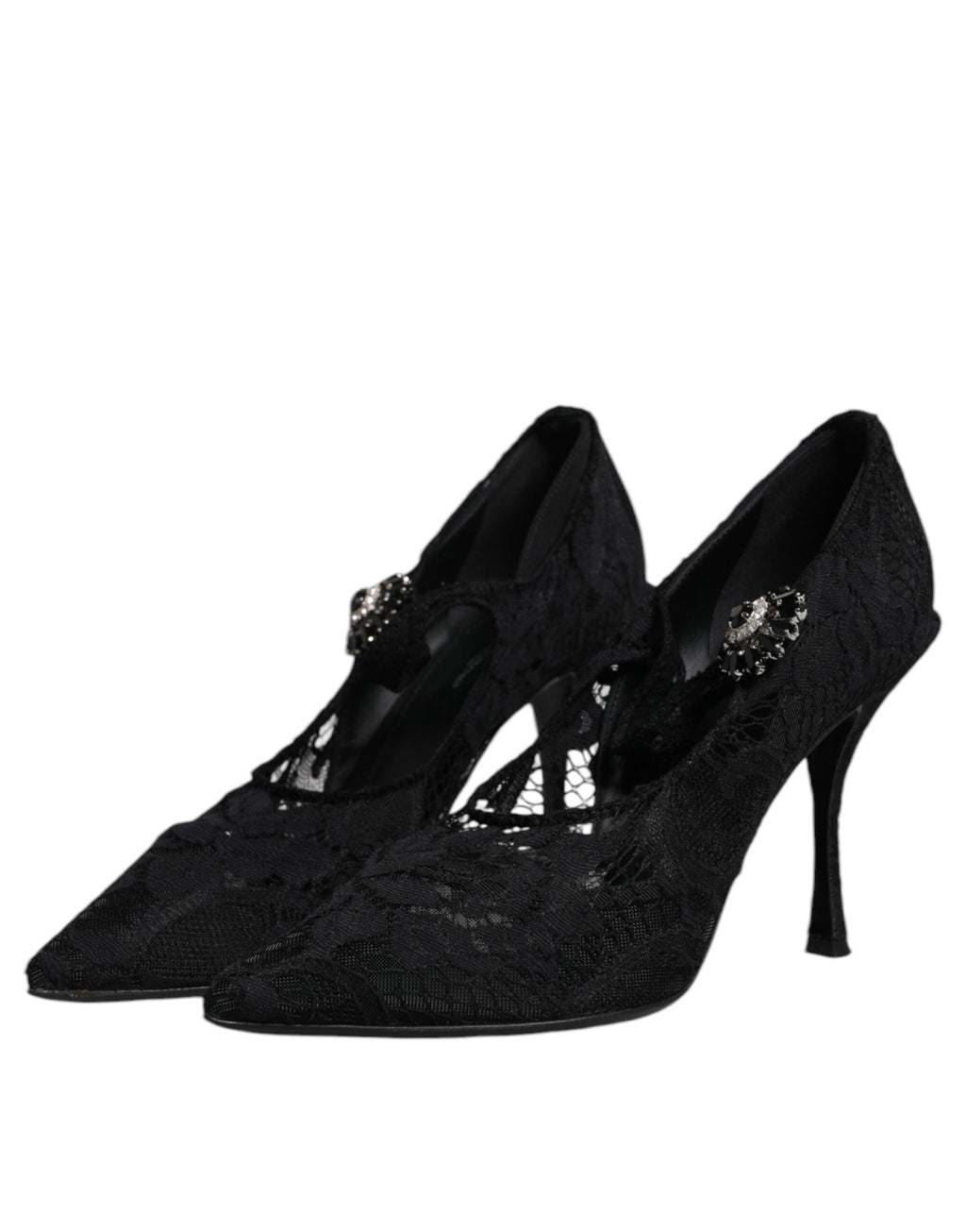 Dolce & Gabbana Black High Heel for Women side view
