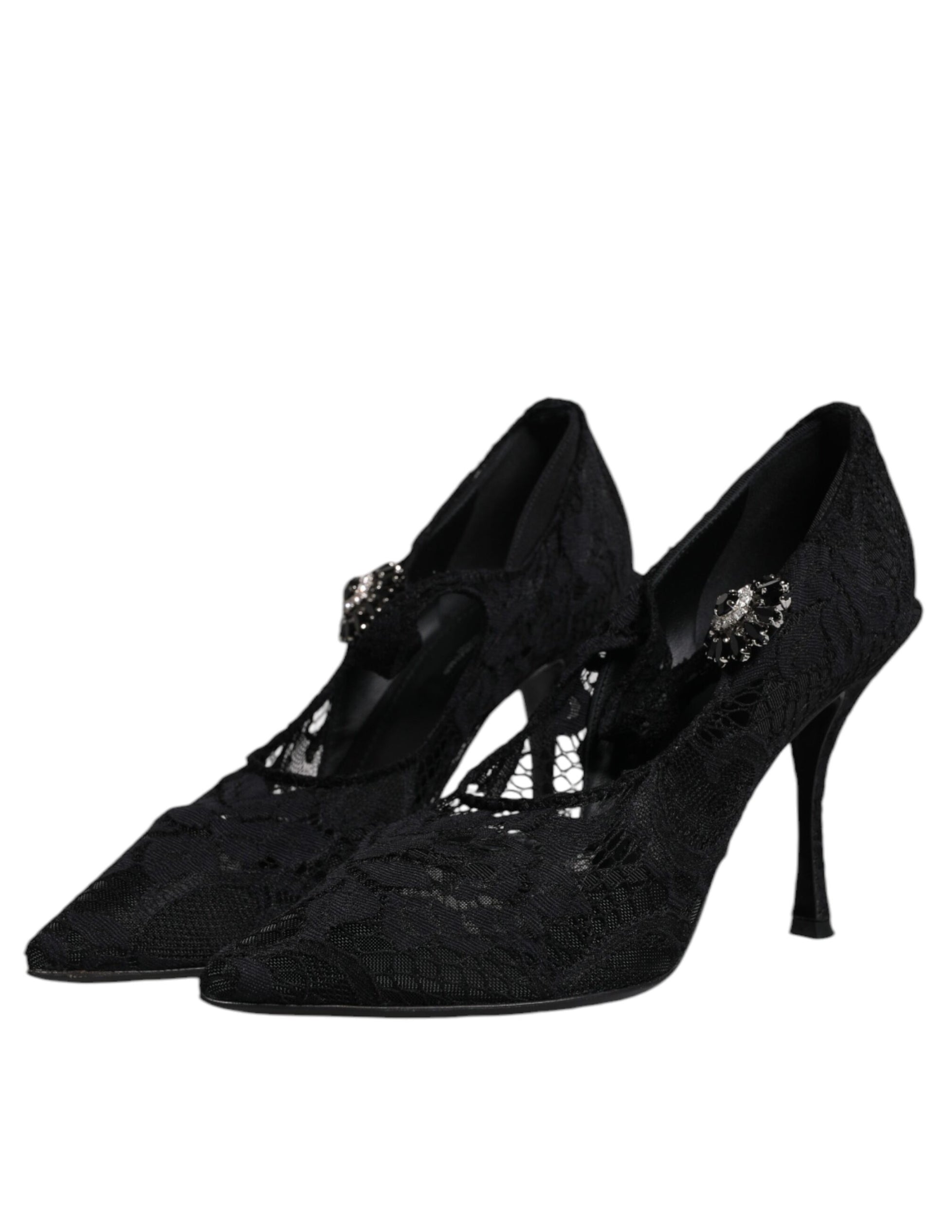 Dolce & Gabbana Black High Heel for Women side view