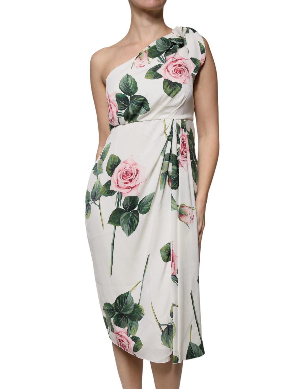 Dolce & Gabbana White Midi Dress for Women