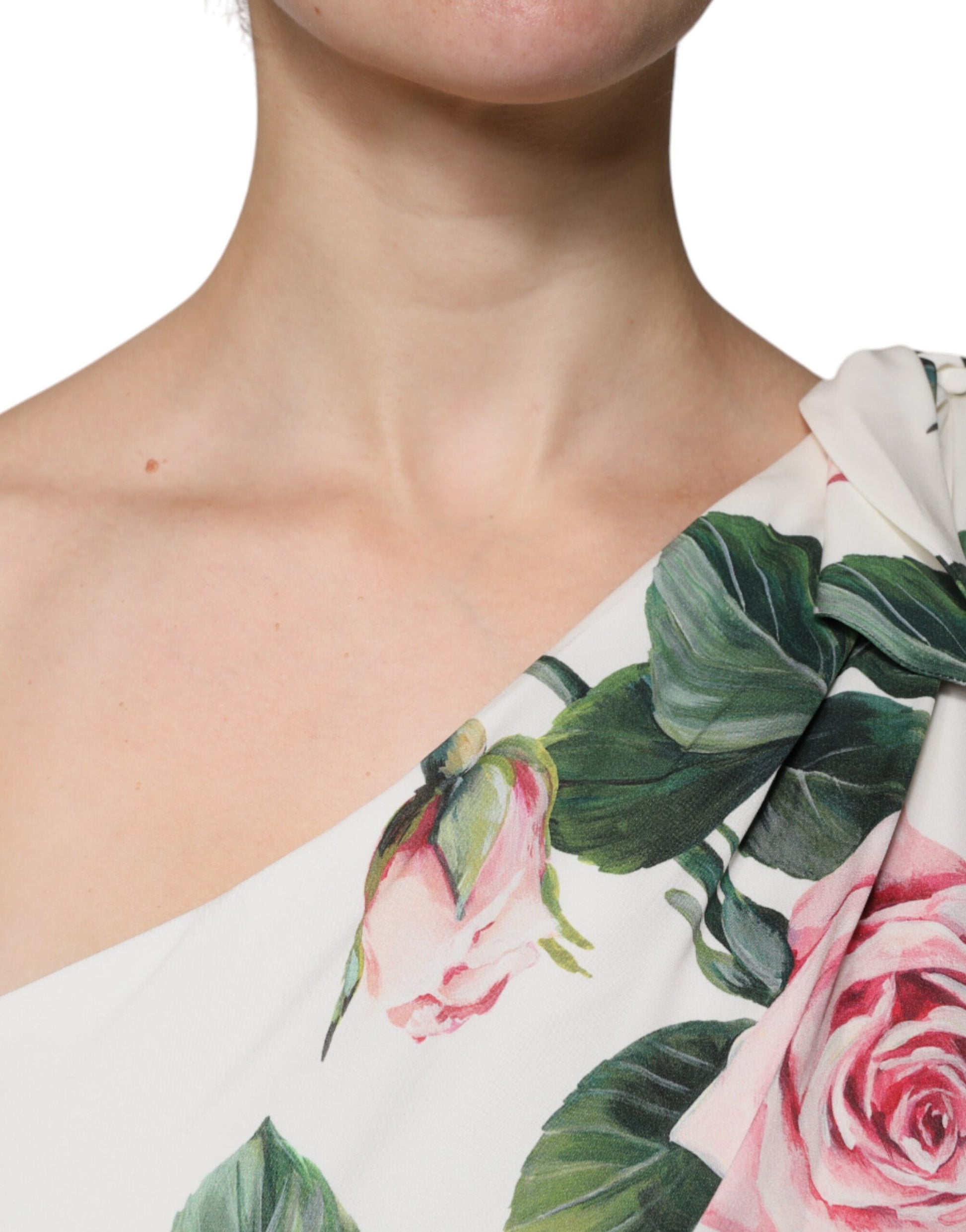 Dolce & Gabbana White Midi Dress for Women additional view