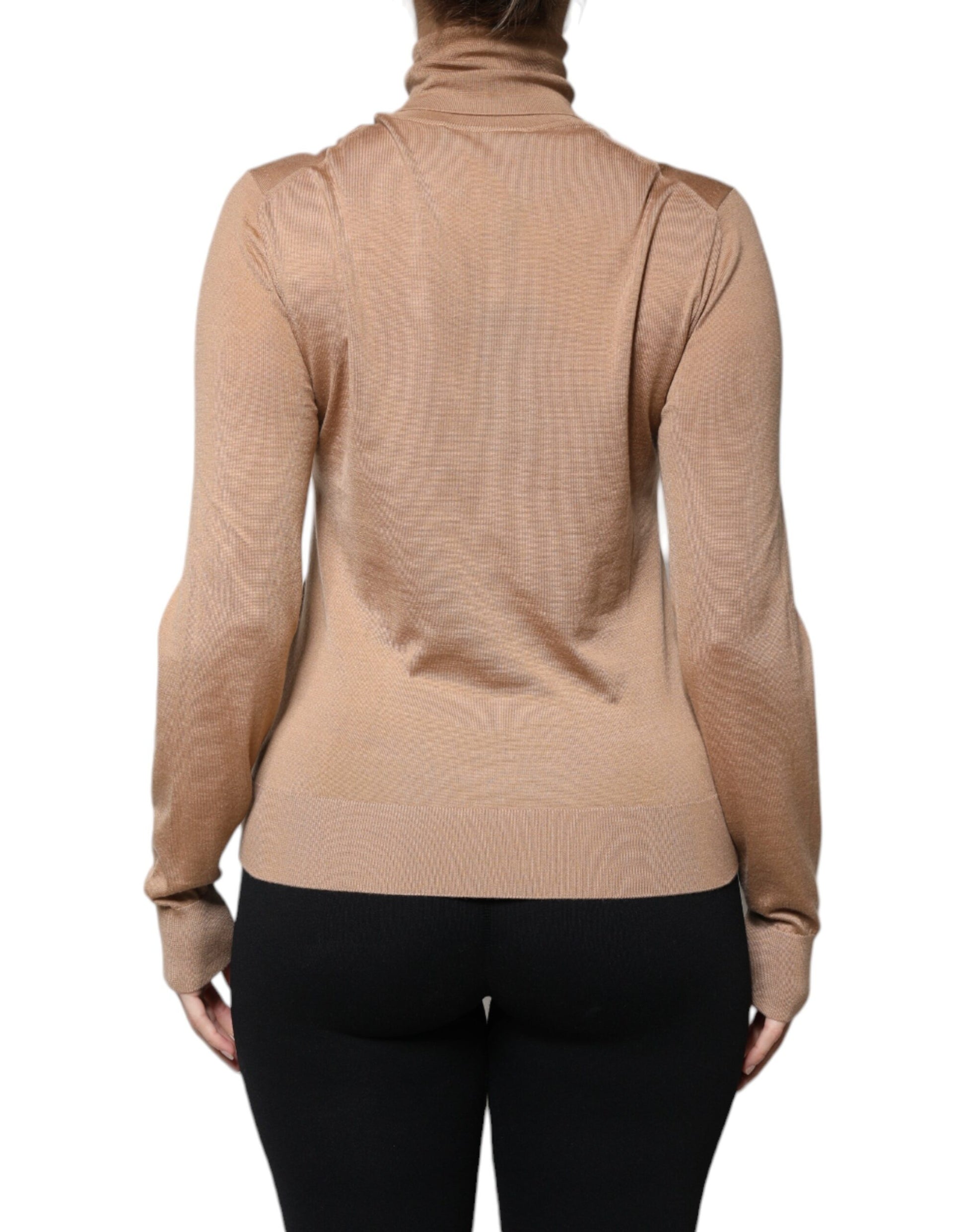 Dolce & Gabbana Brown Cashmere for Women side view
