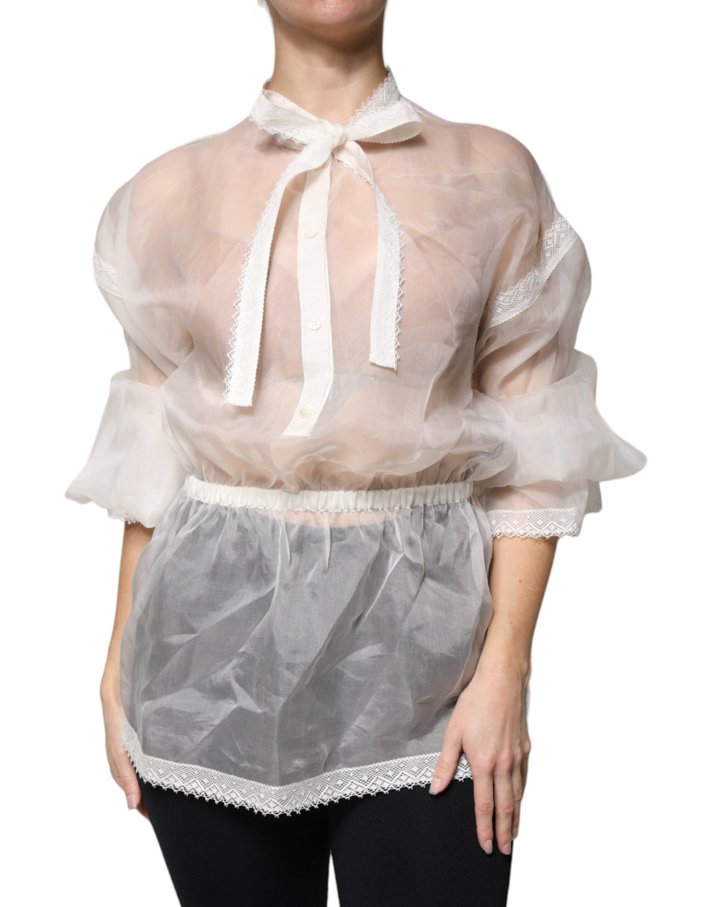 Dolce & Gabbana White Blouse for Women alternate view