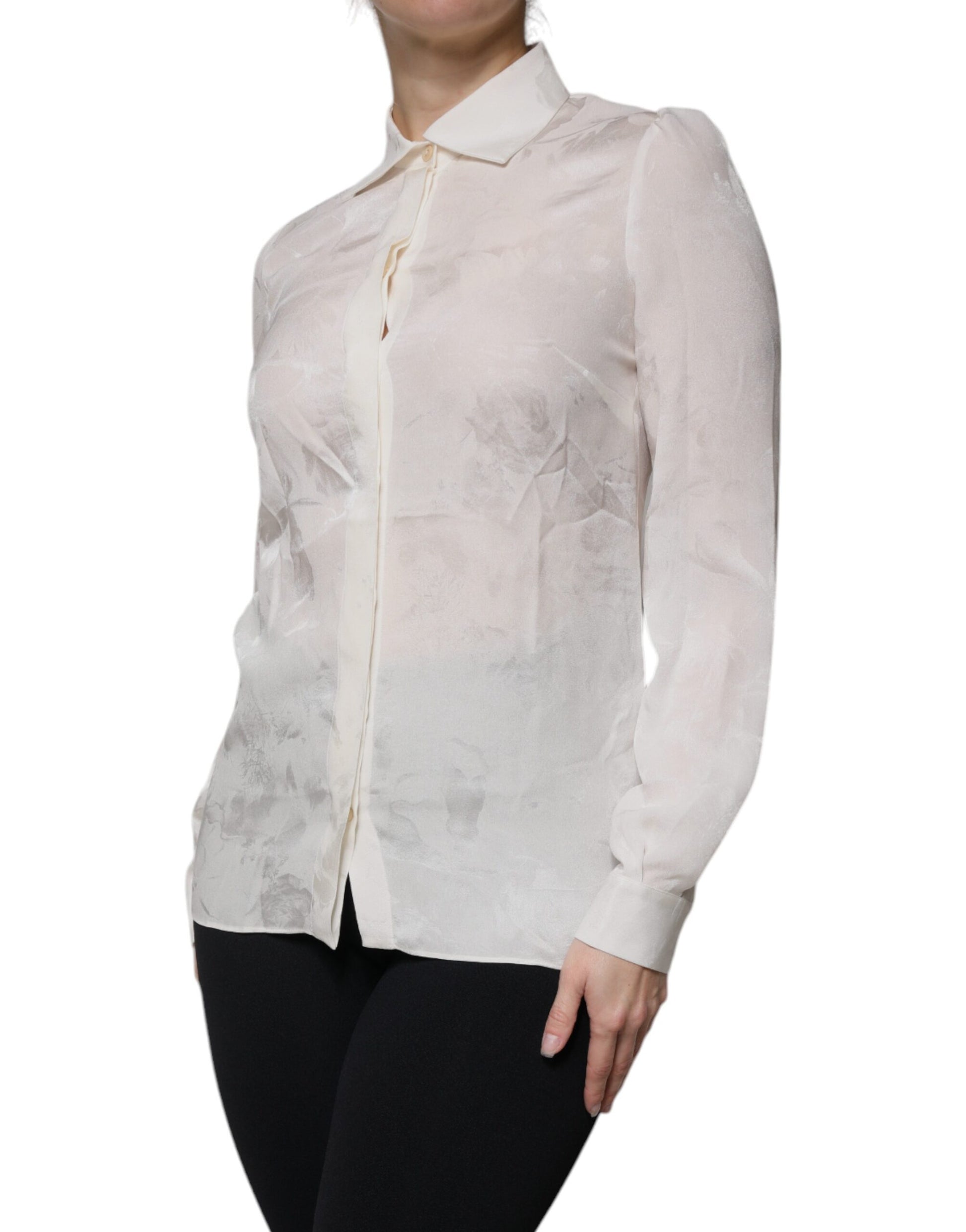 Dolce & Gabbana White Blouse for Women detail view