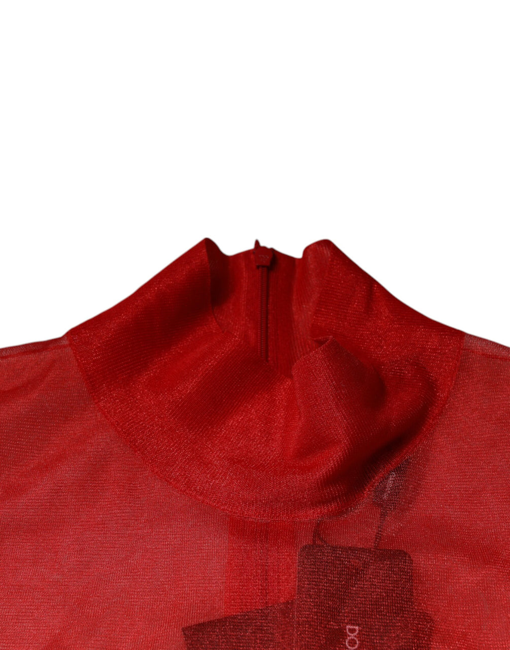 Dolce & Gabbana Red Long Sleeve T-Shirt for Women additional view
