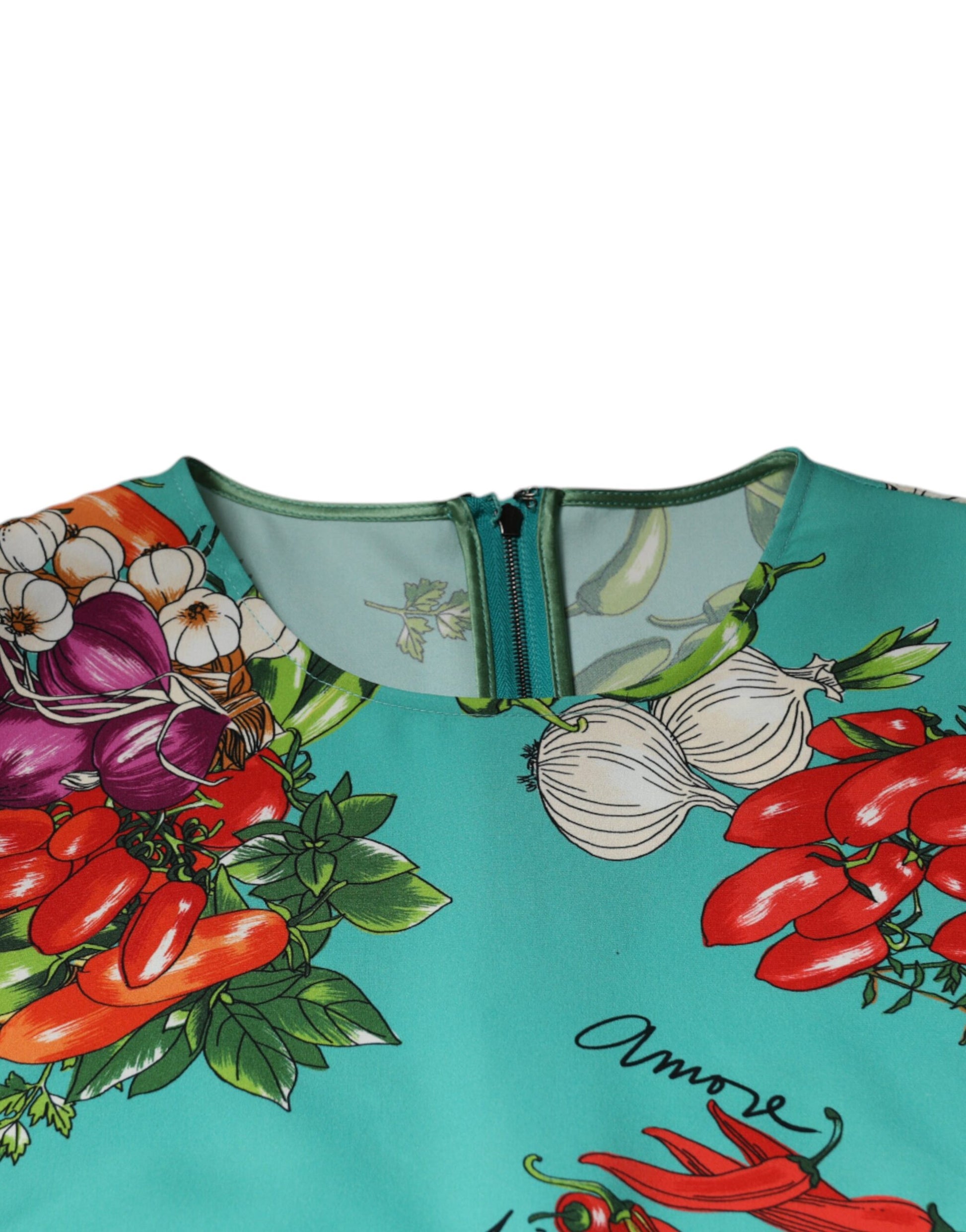 Dolce & Gabbana Multicolor Sleeveless T-Shirt for Women additional view