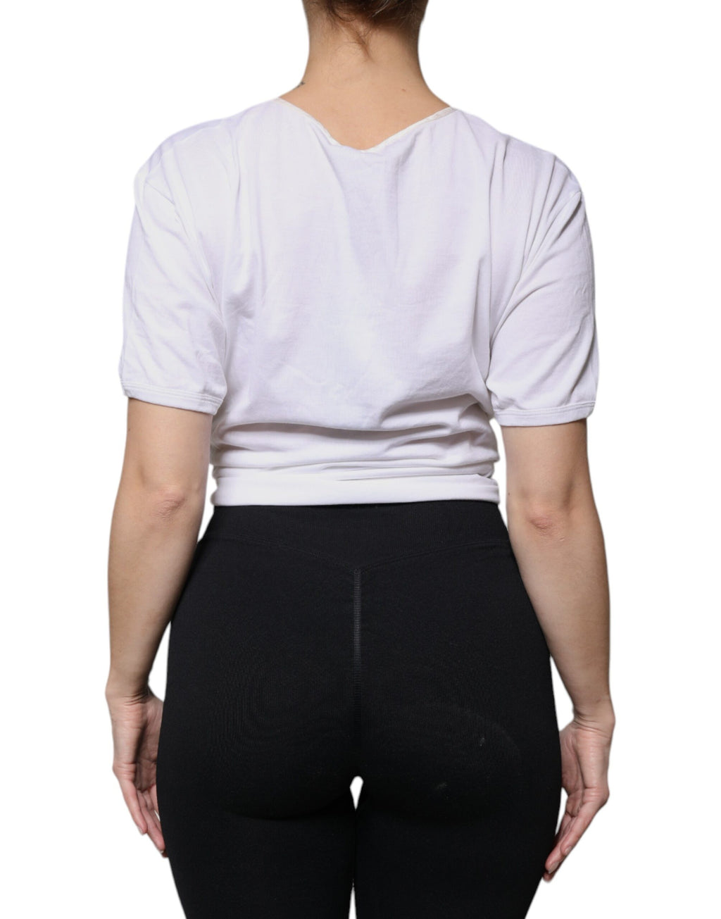 Dolce & Gabbana White T-Shirt for Women side view
