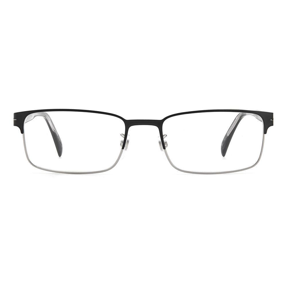 Lunettes (montures) en métal noir David Beckham