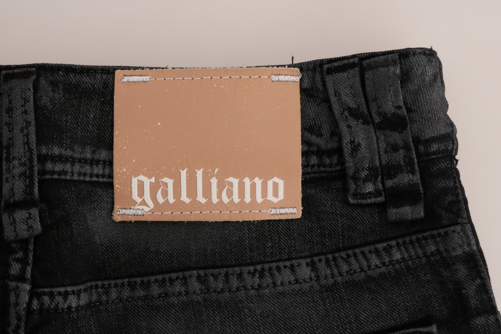 John Galliano Grey Slim Fit Jeans for Women additional view