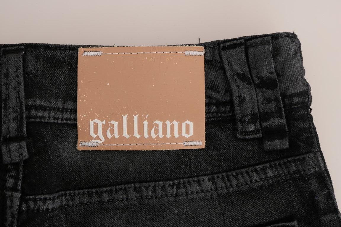 John Galliano Grey Slim Fit Jeans for Women additional view