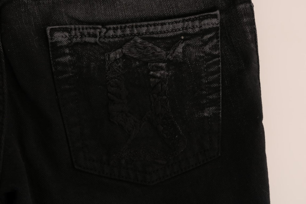 John Galliano Grey Slim Fit Jeans for Women additional view