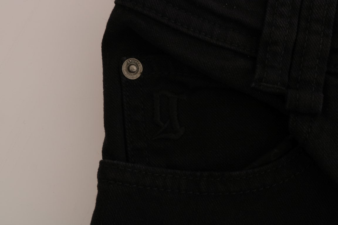 John Galliano Black Relaxed Fit Jeans for Women additional view