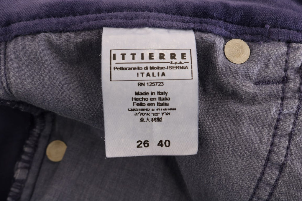 Ermanno Scervino Purple Flared Pants for Women additional view