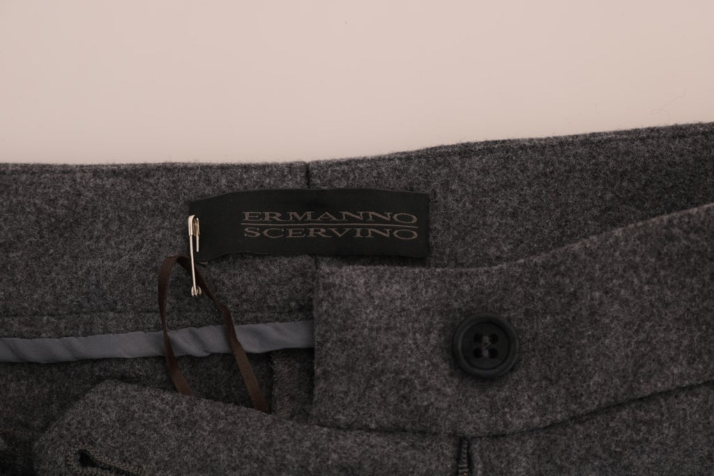 Ermanno Scervino Grey Flared Pants for Women additional view