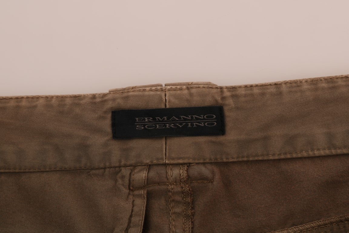 Ermanno Scervino Brown Casual Pants for Women additional view