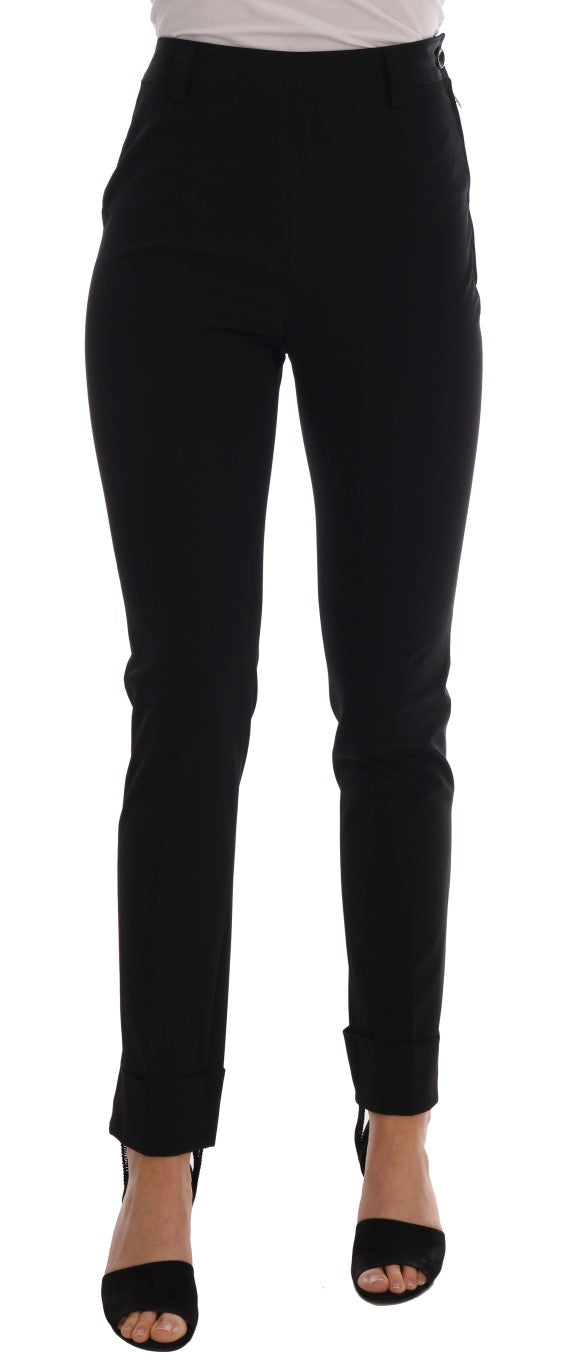 Ermanno Scervino Black Leggings for Women