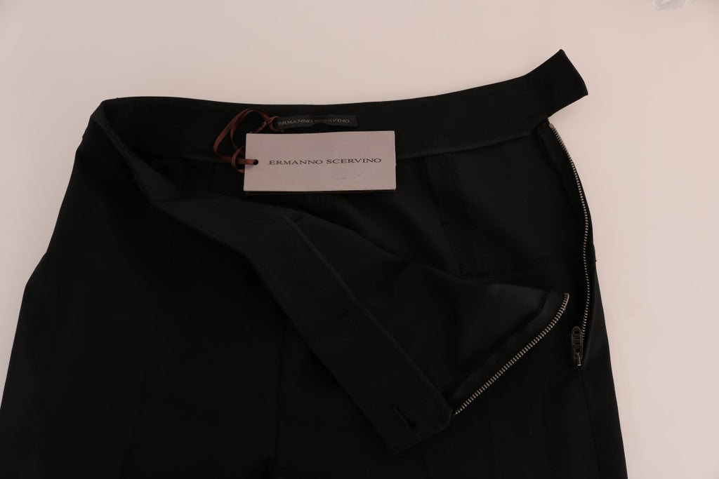 Ermanno Scervino Black Leggings for Women side view